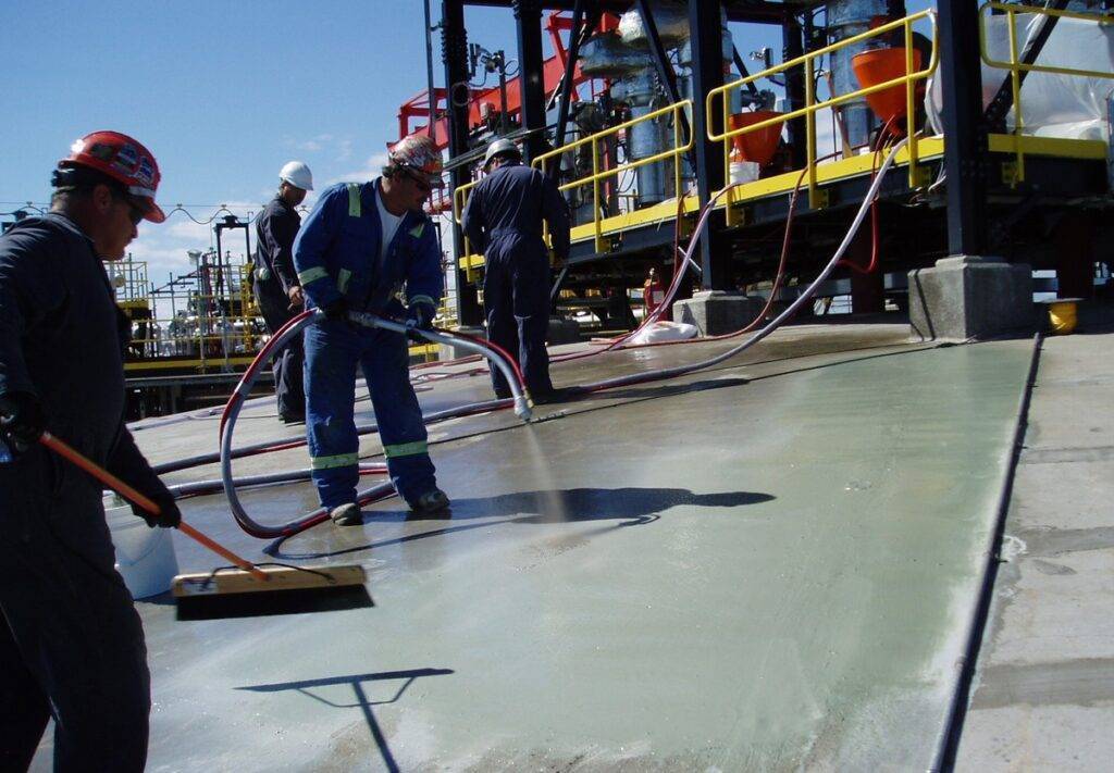 Waterproofing with Gemite products Gemite team, using sprayed concrete with waterproofing properties.